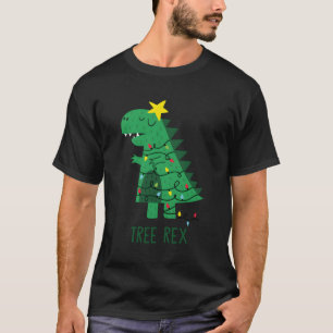 Camiseta Fa Ra Ra Rawr Tree Rex Funny Feliz Dinossauro Para