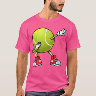 Camiseta Fã-Ventiladora do Tênis Dab Ball Player Encantado