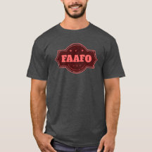 FAAFO T-Shirt: Negrito e sem desculpas