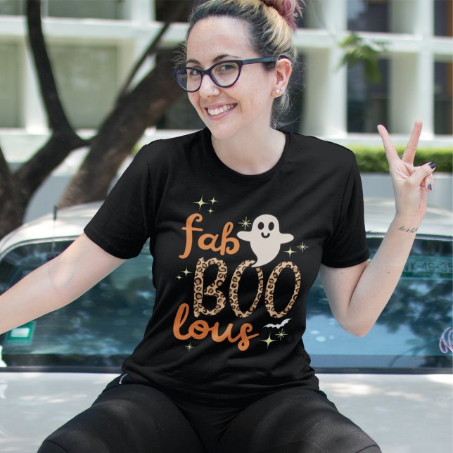 Camiseta Fab Boo Lous Funny Halloween  (Criador carregado)