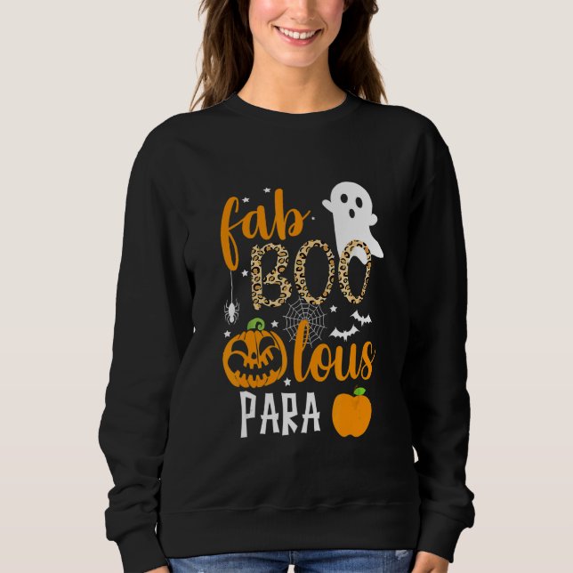 Camiseta Fab Boo Lous Para Ghost Halloween (Frente)