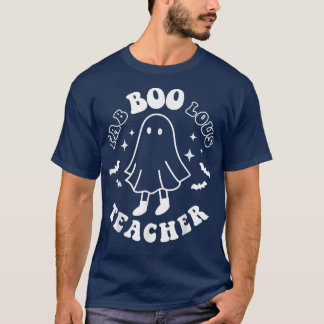 Camiseta Fab Boo Lous Professor Engraçado Boo Fantasma Hall