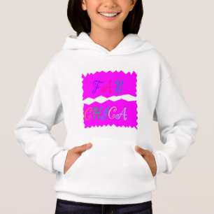 Camiseta FAB CHICA LOGO meninas design cor-de-rosa e cor