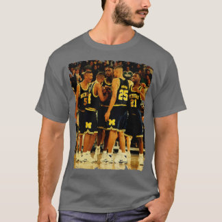 Camiseta Fab Cinco Vintage Design De Basquete