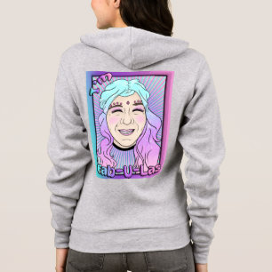 Camiseta Fab-U-Las Bella+Canvas Cheio-Zip Hoodie