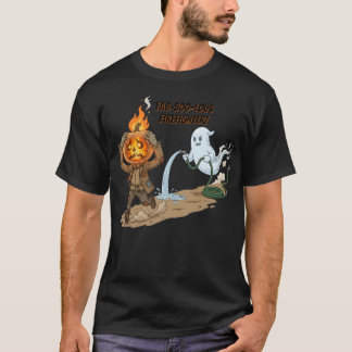Camiseta Fab-ULO-so Bombeiro | Halloween