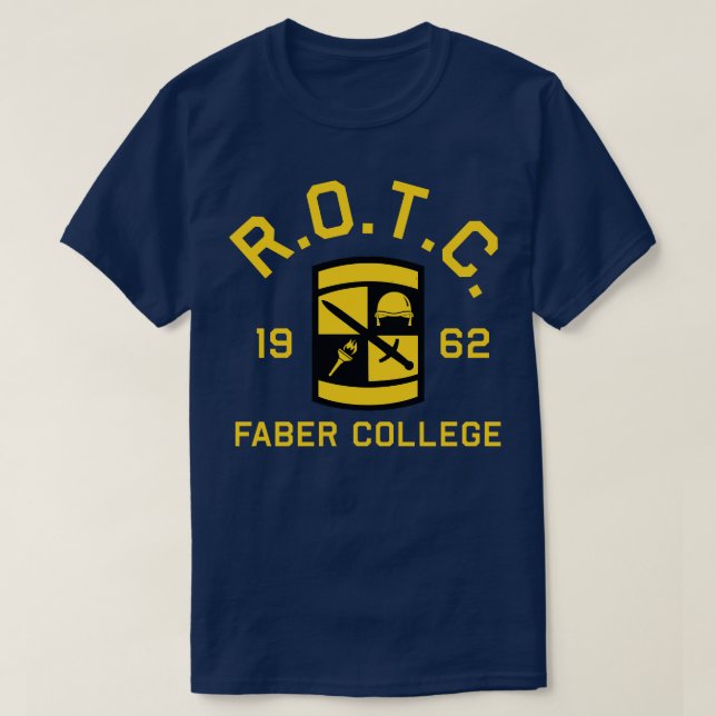 Camiseta Faber College ROTC (Frente do Design)