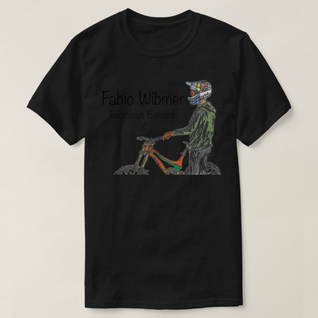 Camiseta Fabio Wibmer Fabiolous Escape (Frente do Design)