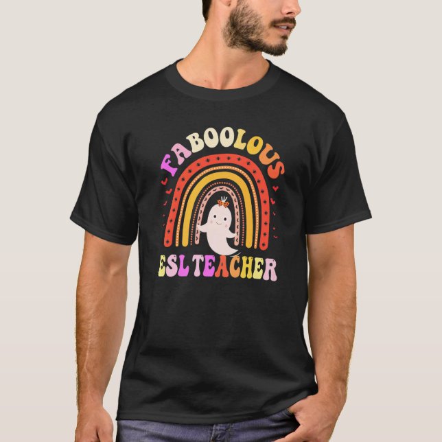 Camiseta Faboolosa fantasia de professor de AEP Esta é minh (Frente)