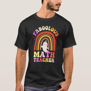 Camiseta Faboolosa fantasia de professor de matemática Esta