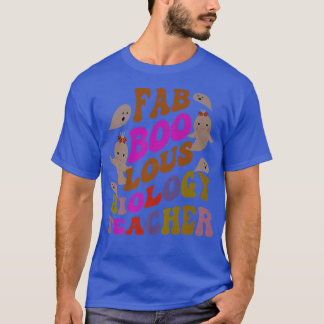 Camiseta Fabooloso Figurino Professor de BIOLOGIA Esta É A 