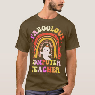Camiseta Fabooloso Figurino Professor De COMPUTADOR Esta É