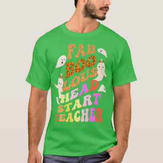 Camiseta Fabooloso HEAD COMEÇAR PROFESSOR Figurino Este É O