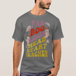 Camiseta Fabooloso HEAD COMEÇAR PROFESSOR Figurino Este É O