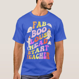 Camiseta Fabooloso HEAD COMEÇAR PROFESSOR Figurino Este É O