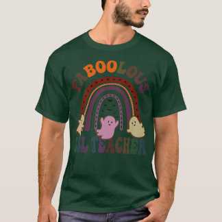 Camiseta FABOOLOUS ESL TEACHER Costume This Is My Scary Vib