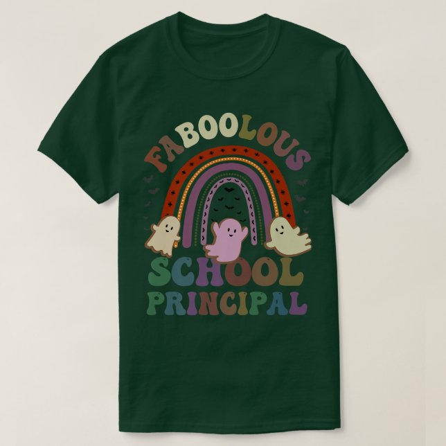 Camiseta FaBOOlous SCHOOL PRINCIPAL Figurume Este É O Meu S (Frente do Design)