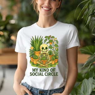 Camiseta Fábrica de Esqueleto Engraçado - Meu Tipo de Círcu
