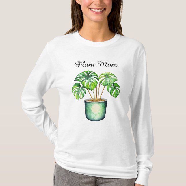 Camiseta fábrica de Monstera | Planta Mãe (Frente)