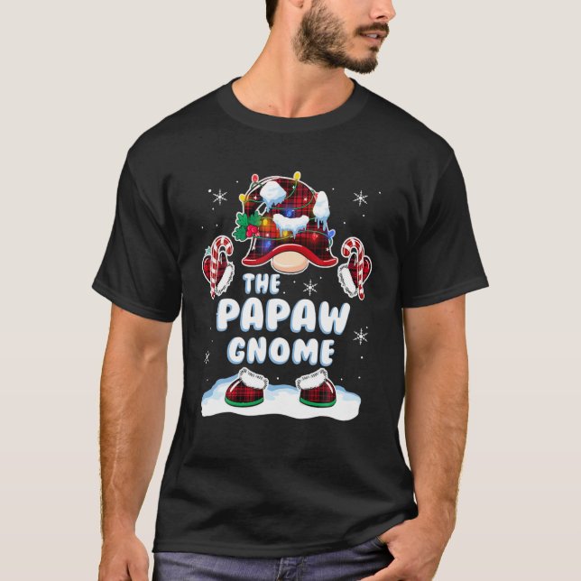 Camiseta Fábrica de Natal do Grupo de Combinação Familiar P (Frente)