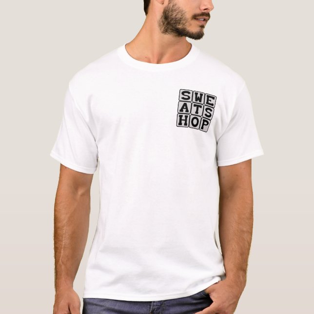 Camiseta Fábrica exploradora, Más condições de trabalho (Frente)