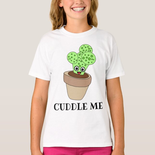 Camiseta Fábrica Natural Cactus Cuddle Child (Frente)