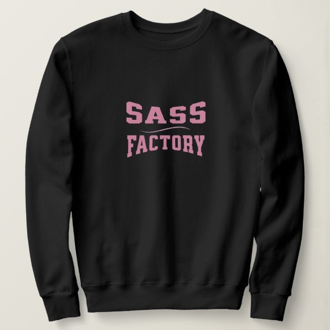 Camiseta Fábrica Sass - Engraçado (Frente do Design)