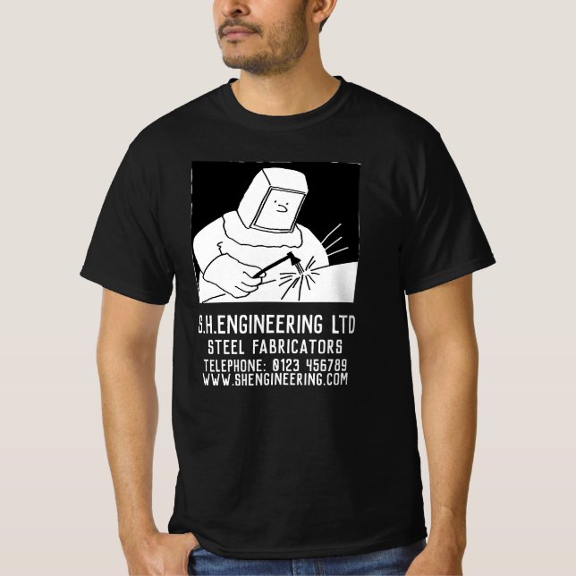 Camiseta Fabricação de Aço ou Fabricador (Frente)