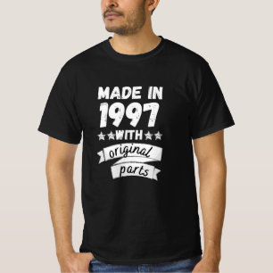 Camiseta fabricado em 1997 com peças originais,