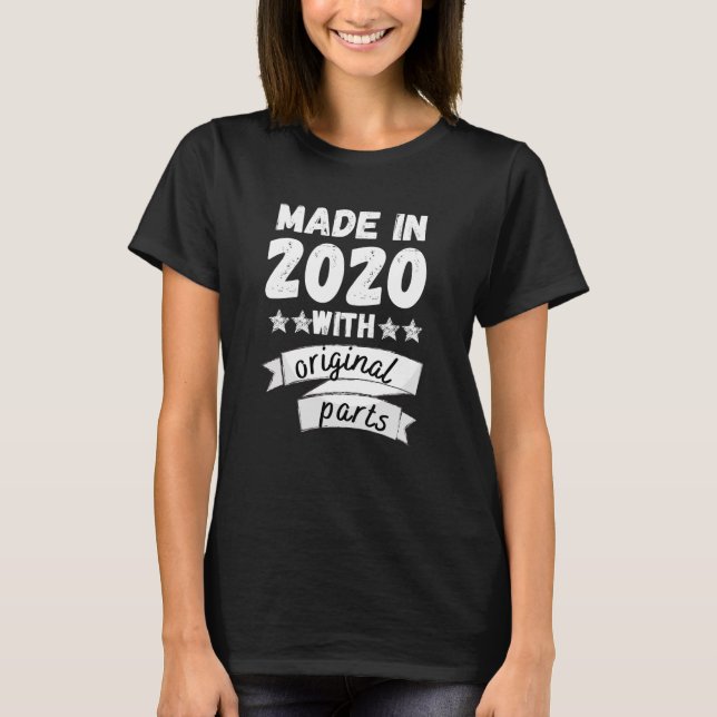Camiseta fabricado em 2020 com peças originais, (Frente)