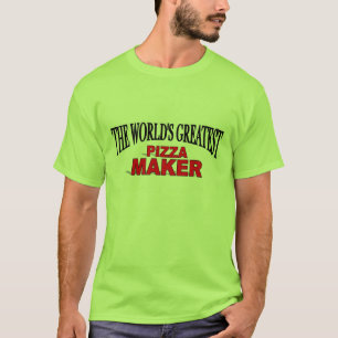 Camiseta Fabricante da pizza do mundo o grande
