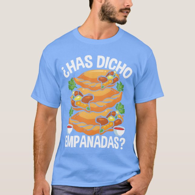 Camiseta Fabricante de Empanadas Fez Empanadas Fazendo Comi (Frente)