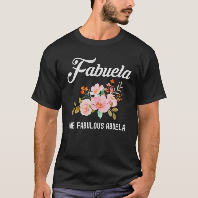 Camiseta Fabuela O Fabuloso Abuela (Frente)