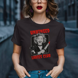 Camiseta Fabulosa Mãe Halloween Engraçado Horror Clássico P