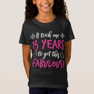 Camiseta Fabuloso 13 Birthday
