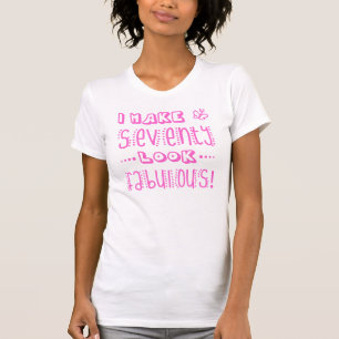 Camiseta Fabuloso 70 Birthday