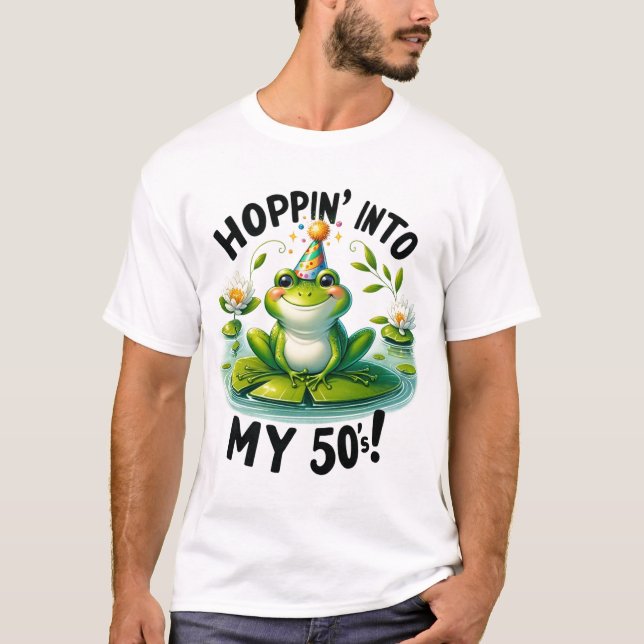 Camiseta Fabuloso aos 50: O salto do Sapo (Frente)