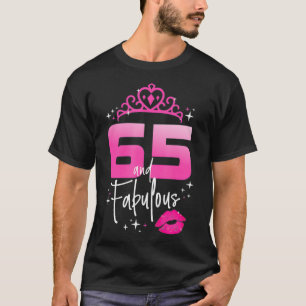 Camiseta Fabuloso aos 65 anos Presentes da 65ª Capela de An