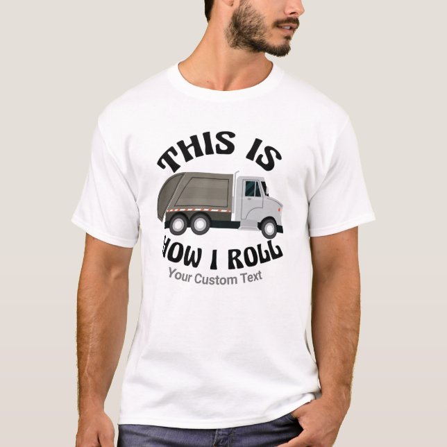 Camiseta Fabuloso Caminhão de Lixo É assim que eu faço (Frente)