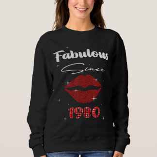 Camiseta Fabuloso De 42 Anos Desde 1980 42º Aniversário Par