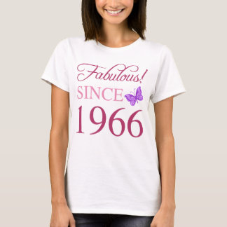 Camiseta Fabuloso Desde 1966 Aniversário de 60 anos
