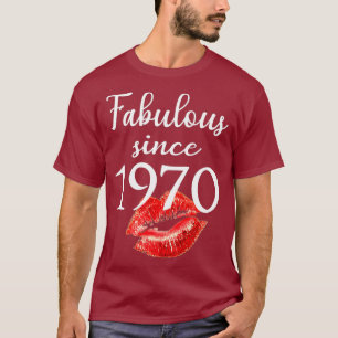 Camiseta Fabuloso Desde 1970 Capítulo 51 Presentes De Aniv