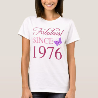 Camiseta Fabuloso Desde 1976 Aniversário de 50 anos