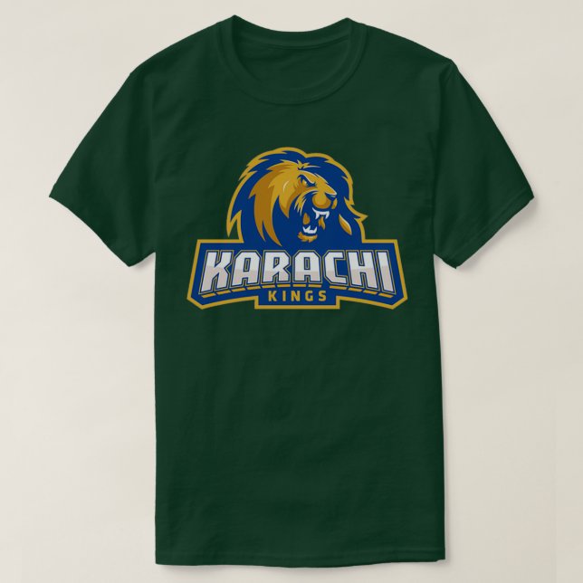 Camiseta Fabuloso Design do Karachi Kings (Frente do Design)