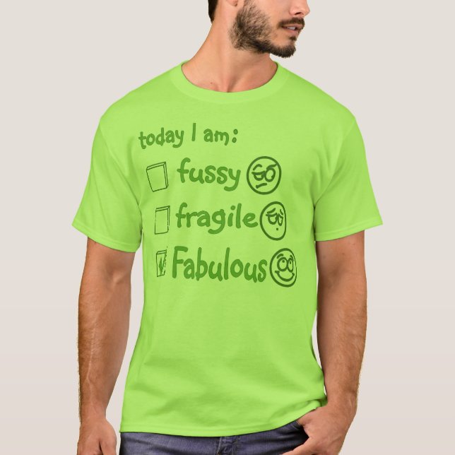 CAMISETA FABULOSO HOJE (Frente)