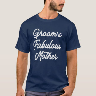 Camiseta Fabuloso retro da Festa de Noivas Mãe