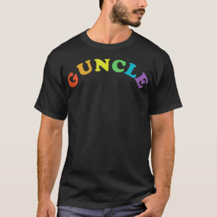 Camiseta Fabuloso Tiro Para Homens Novo Gay Tio Rainb