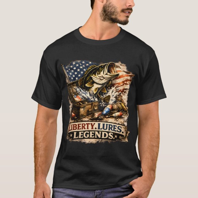 Camiseta Faça a América Pescar Novamente (Frente)