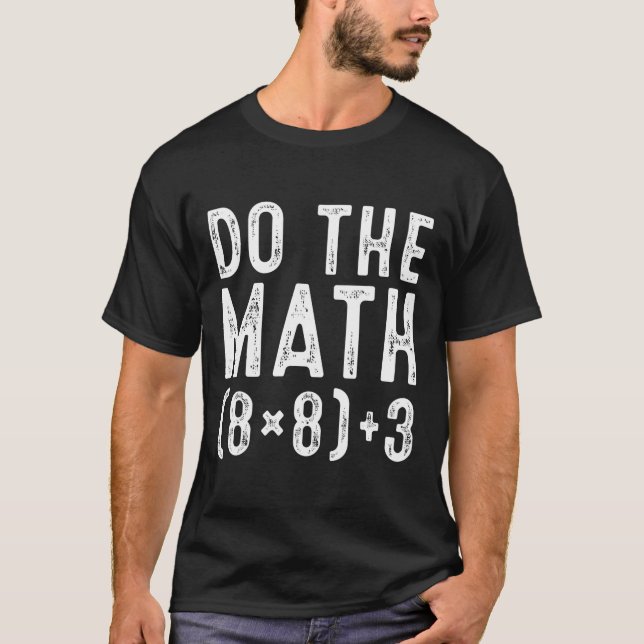 Camiseta Faça a Conta 67 Meme Engraçado Seis Sete Professor (Frente)