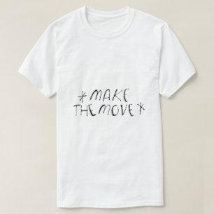 Camiseta Faça a Mudança – Tipografia de Ação